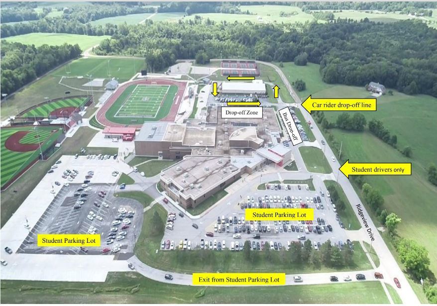 WHS Parking Map
